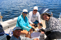Scalloping NearAnclote 2Buckets ScallopFeast by Steve July 17th, 2024!