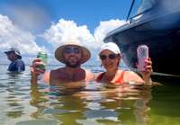 Scalloping NearAnclote 2Buckets ChickPeaPastaDinner byTeri July 18th, 2024!