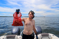 Scalloping NearAnclote ErikWhitAdelaide 2Buckets LasPerlasDinner July 19th, 2024!