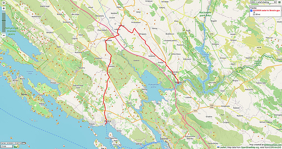 20230509 Biking Vodice to Skradin